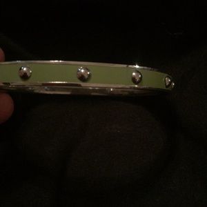 Coach green bracelet